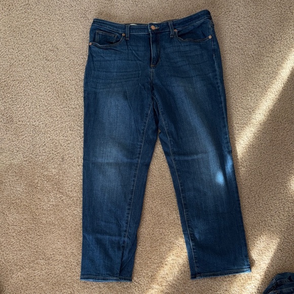 Universal Thread Denim - Universal Thread Dark Blue Straight Leg Jeans